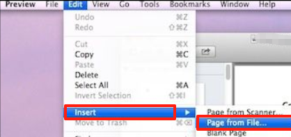 How to Add Pages in a PDF Using Preview 2