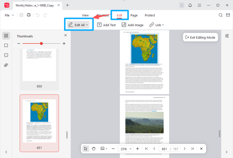 How to Edit a PDF on Windows for Free with JOPDF step 2