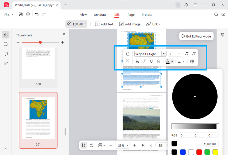 How to Edit a PDF on Windows for Free with JOPDF step 3