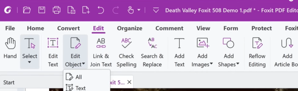 How to Edit Text in a PDF on Windows and Mac with Foxit