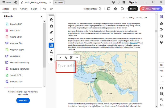 How to Type in a PDF Using Adobe Acrobat Reader 2