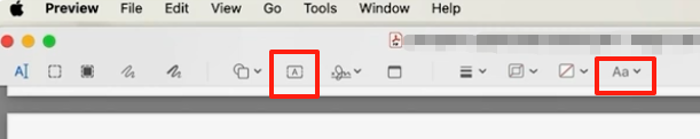 How to Type on a PDF Document for Free with Preview 2