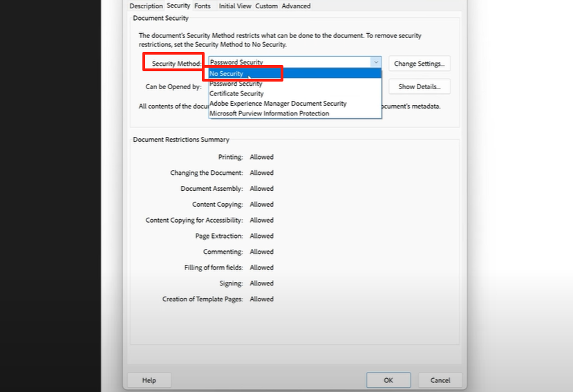 How to Remove a Password from a PDF File in Adobe Acrobat 3