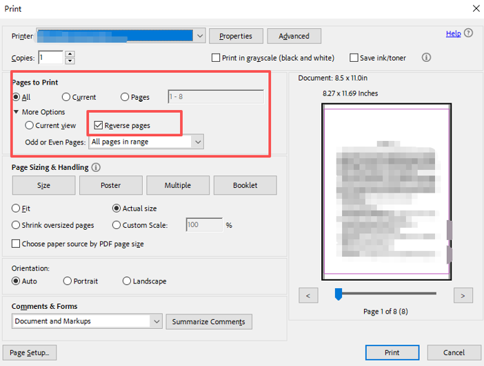How to Reverse Page Order in PDF with Adobe Acrobat