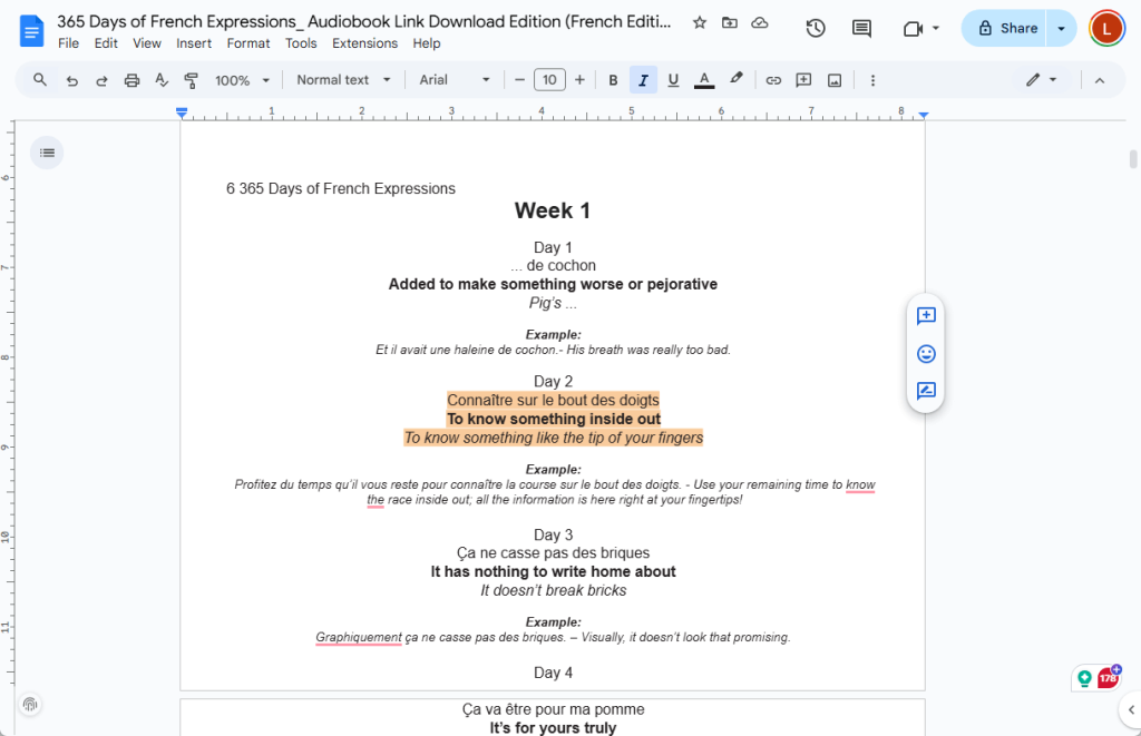 Edit PDF in Google Docs
