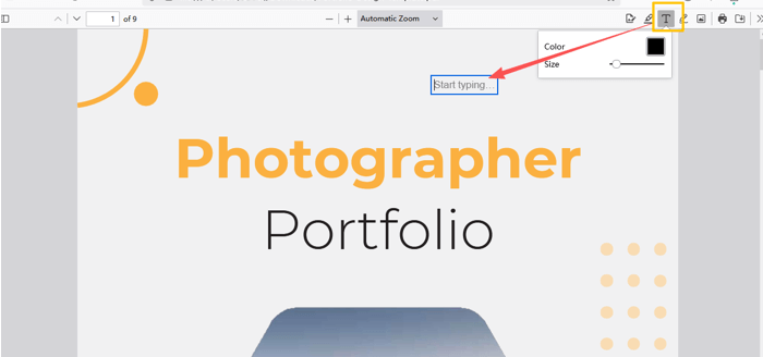 Firefox for Editing a PDF Document for Free