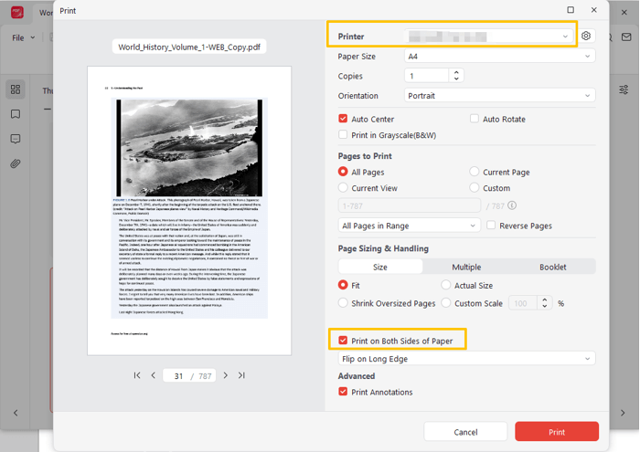How to Print PDF Back to Back with JOPDF 3