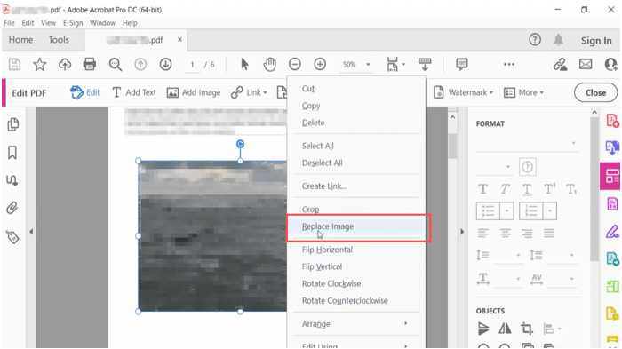 How to Replace Images in a PDF in Adobe Acrobat Pro 2