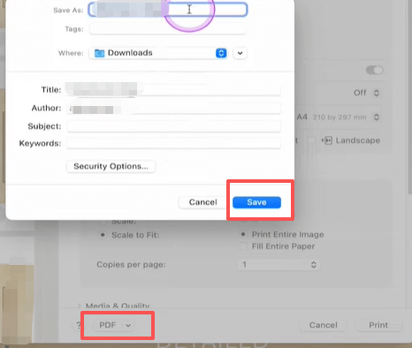 How to Combine Images into One PDF in Preview 3
