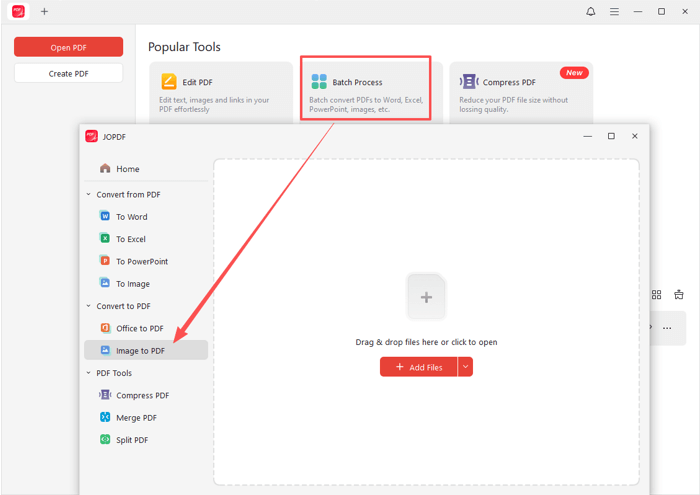Combine JPGs into One PDF with JOPDF 1