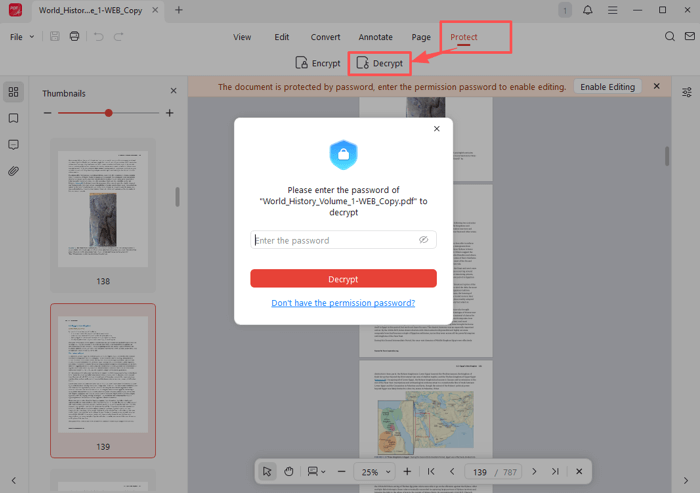 Combine Password-protected PDFs without Acrobat 1