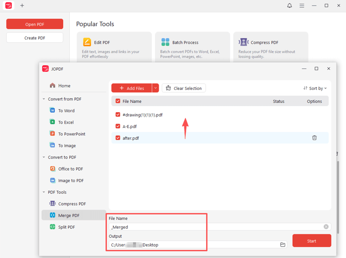How to Combine PDF Files without Acrobat Using JOPDF 3