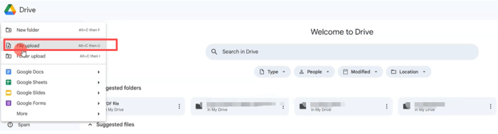 How to Change PDF to Word via Google Drive & Google Docs 1