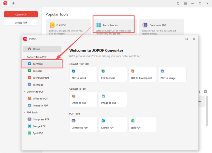 How to Save PDF as Word with JOPDF 3