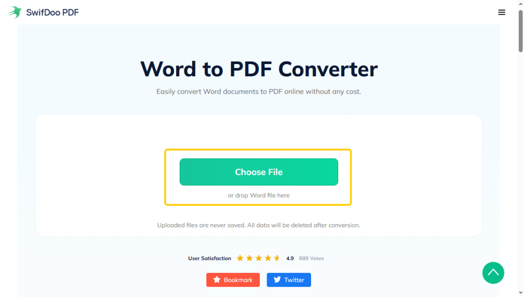 Word to PDF Converter Online