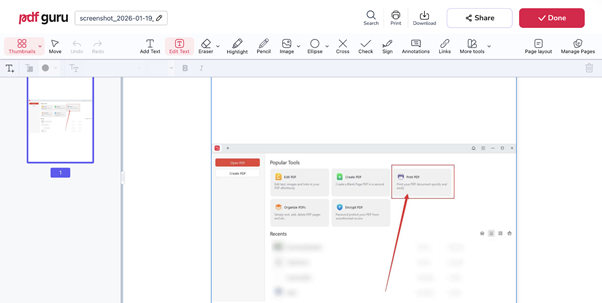 Edit PDF on Mac Online