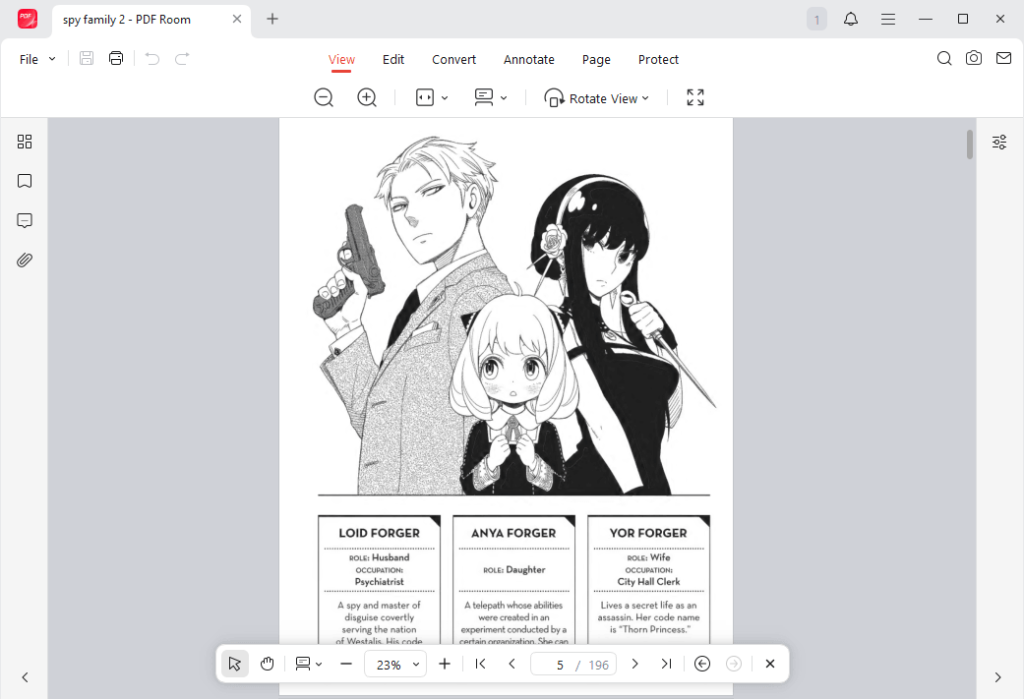 View downloaded manga PDF in JOPDF