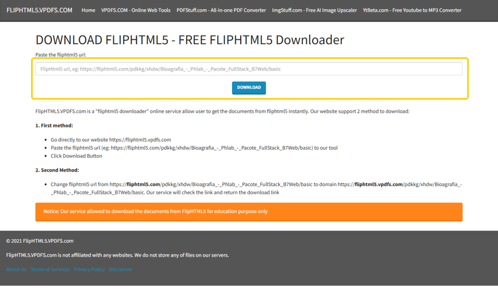 FlipHTML5.VPDFS