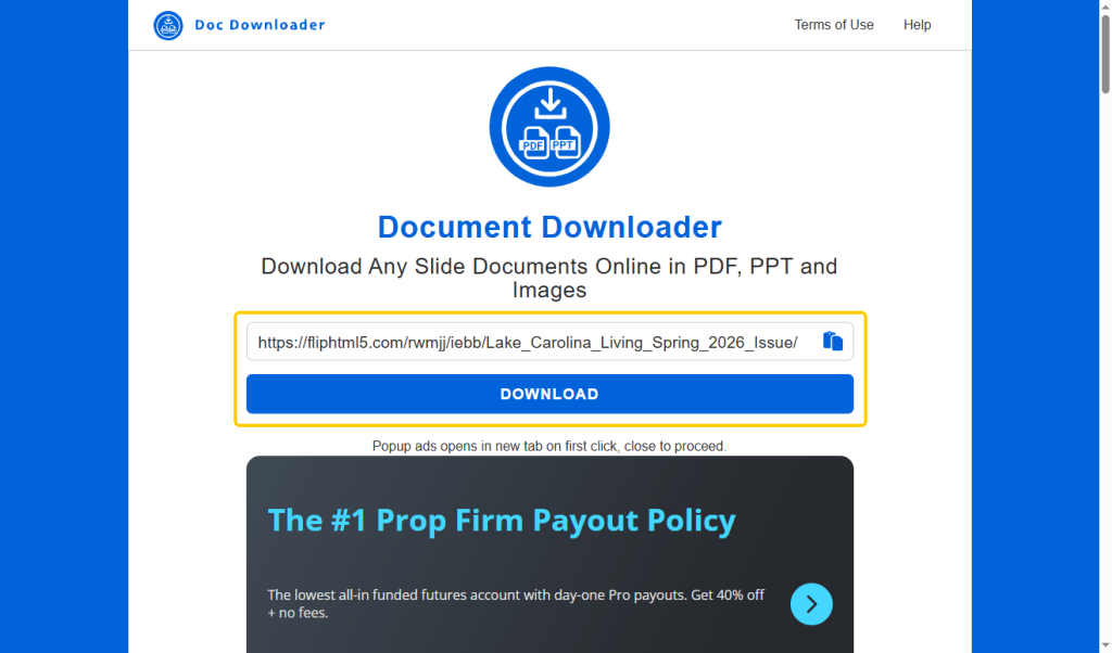 Mydocdownloader