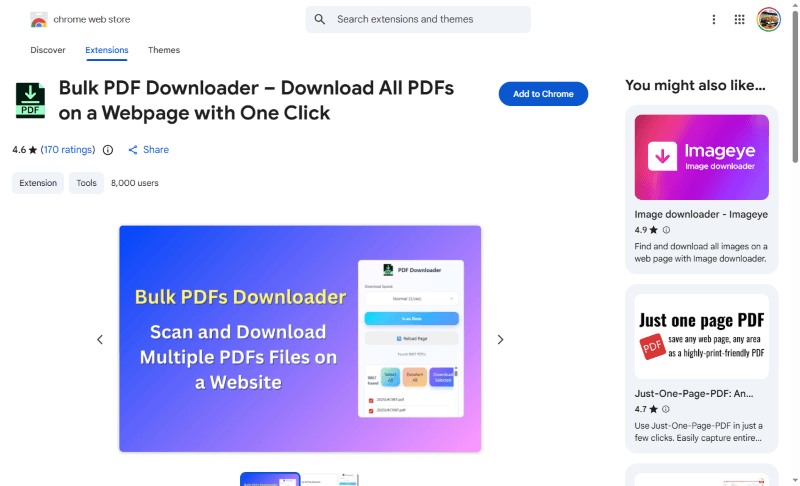 Browser Extension Download PDF