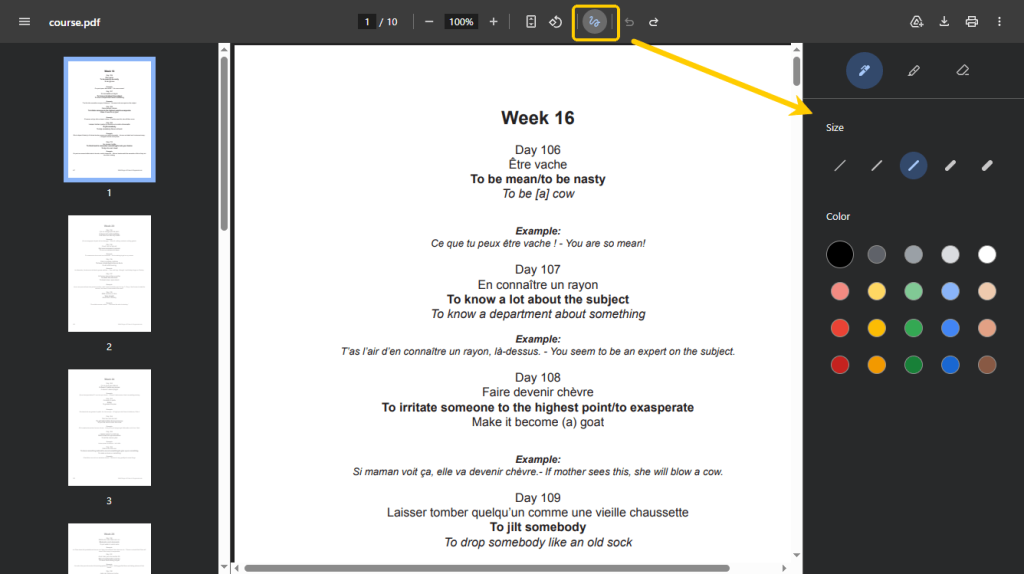 Chrome Draw Tool
