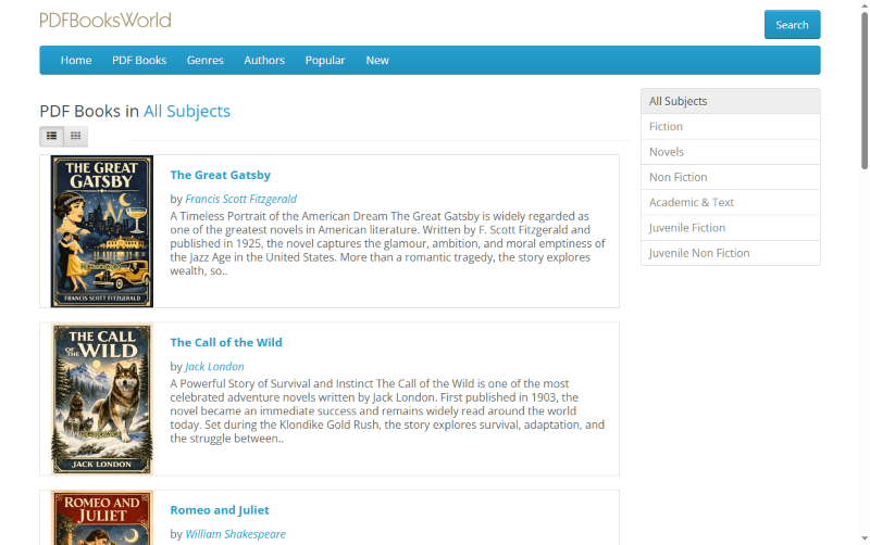 PDF Books World