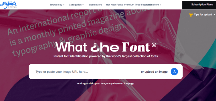 Identify Fonts from a Scanned PDF with WhatTheFont