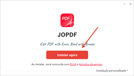 Instalador do JOPDF para Windows