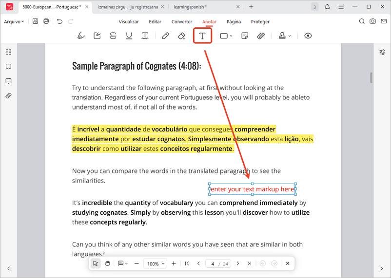 Adicionar texto ao PDF com JOPDF