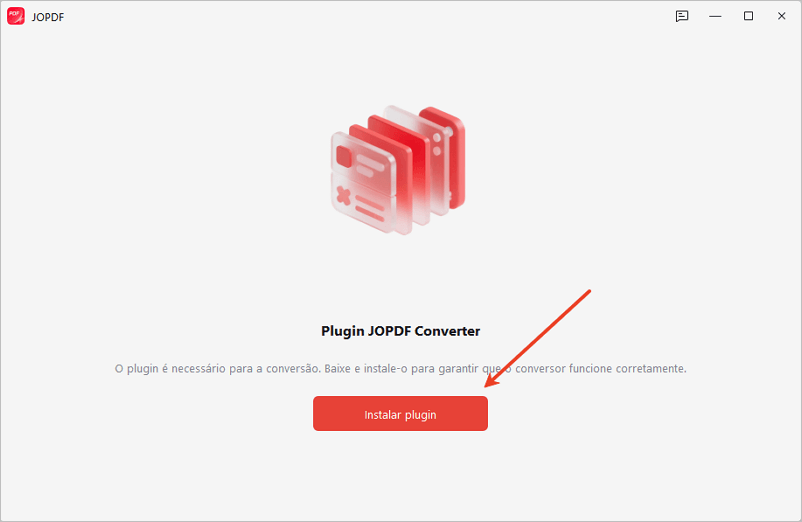 Plugin de conversão de PDF do JOPDF