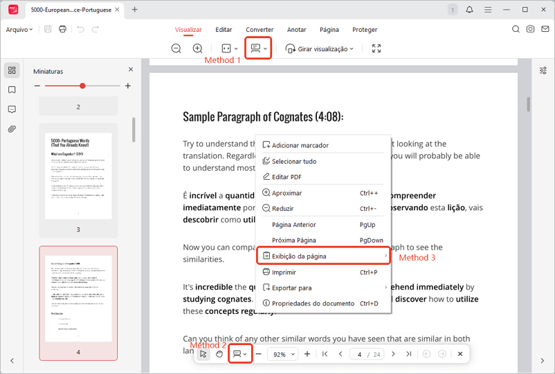 Alterar o layout de página do arquivo PDF no JOPDF