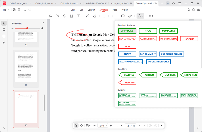 PDF-Dokumente stempeln mit JOPDF