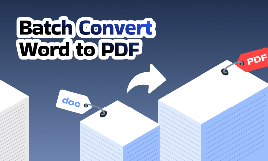 Batch Convert Word to PDF on Windows/Mac [Free &amp; Paid]