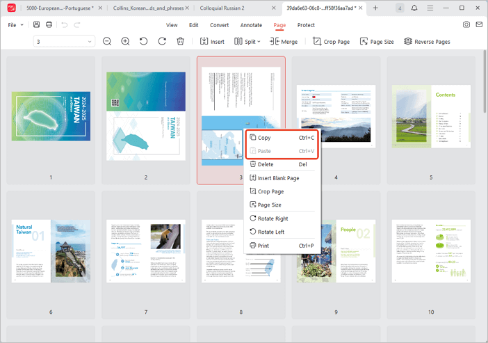 Cara menyalin atau duplikat halaman PDF via JOPDF