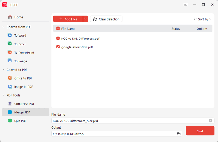 Combiner plusieurs fichiers en un seul PDF avec JOPDF
