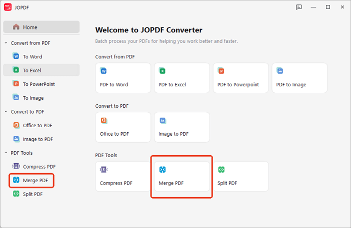 Fonction de fusion PDF dans JOPDF