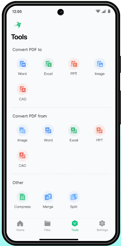 convert PDF to Word on iPhone