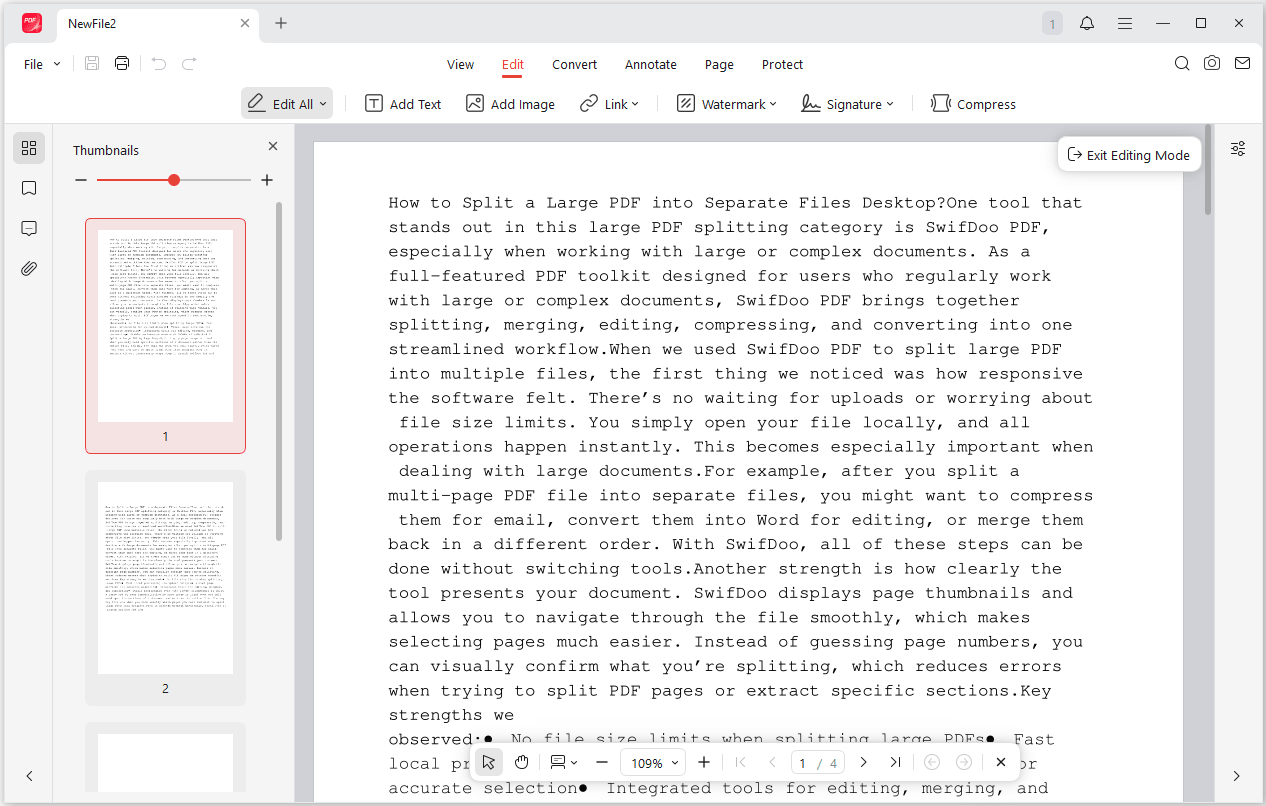 edit PDF with JOPDF