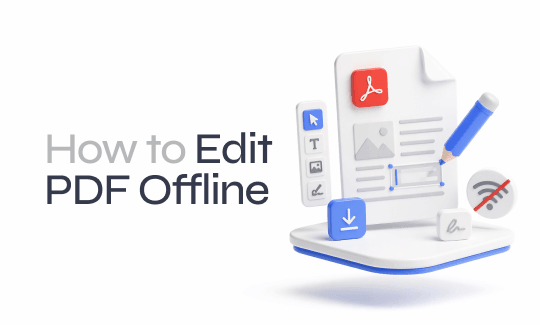 How to Edit PDF Offline (2026 Guide) | 4 Free Ways That Work