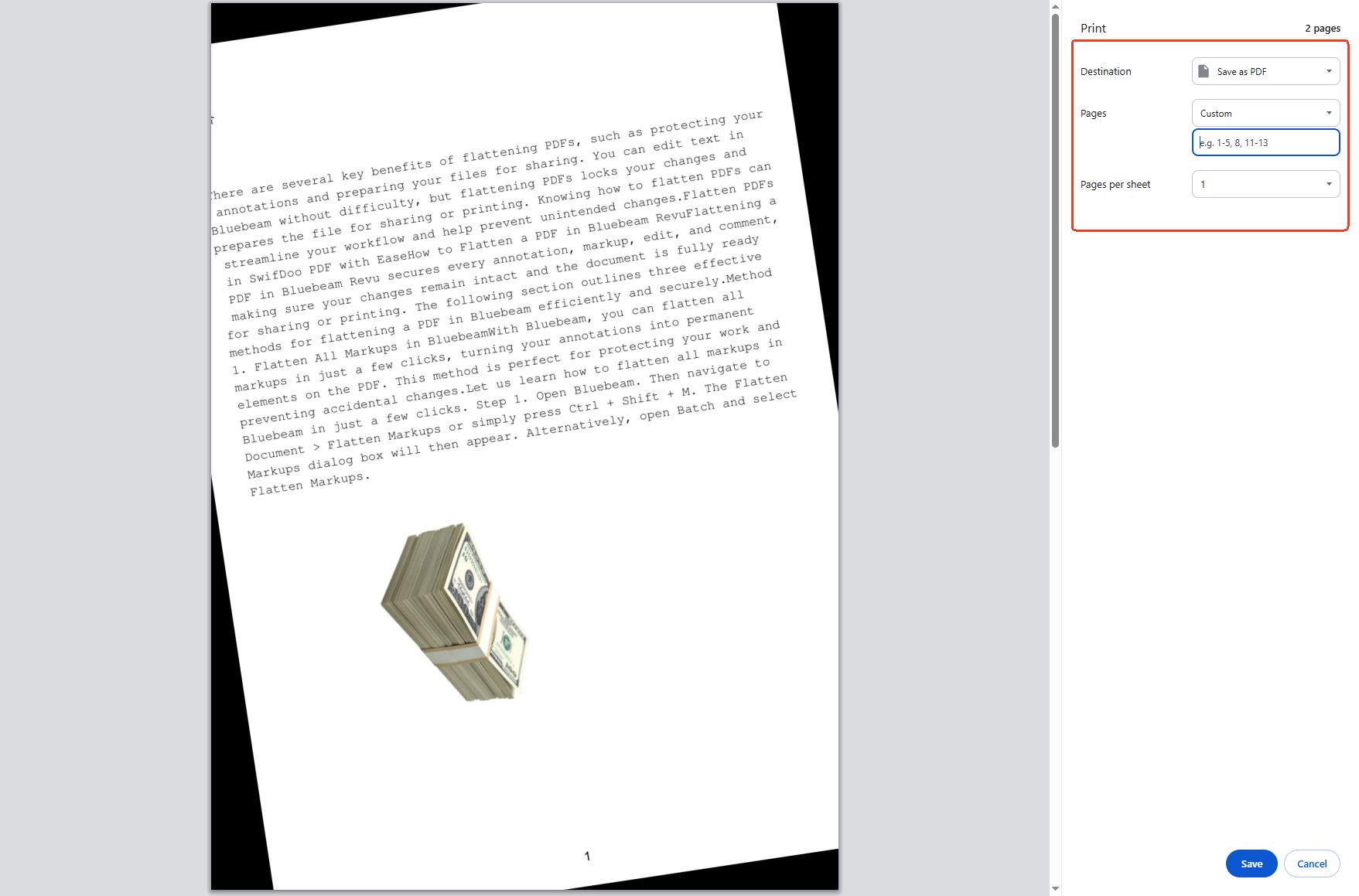 split large pdf online