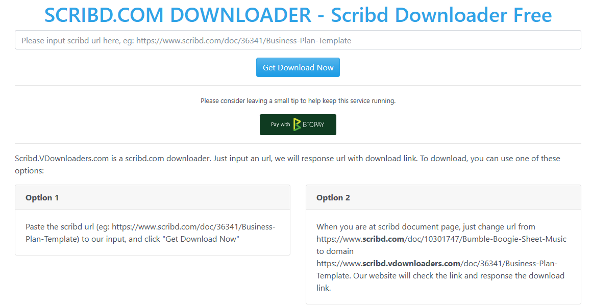 Scribd VDownloaders