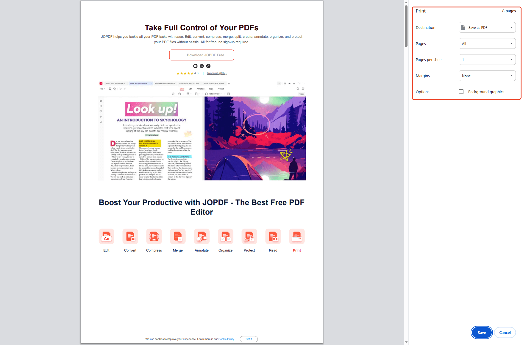 Microsoft Print to PDF