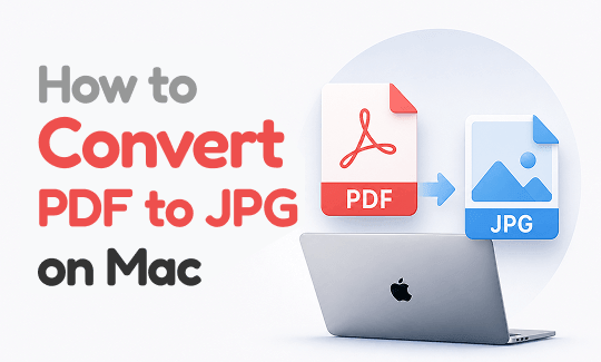 Full Guide on How to Convert PDF to JPG on Mac (Free Ways)