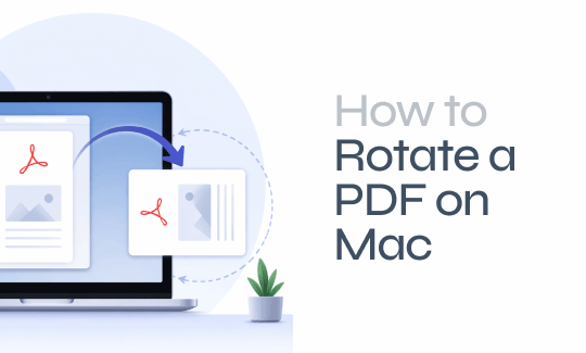 Newest Guide on How to Rotate a PDF on Mac with 4 Proven Methods