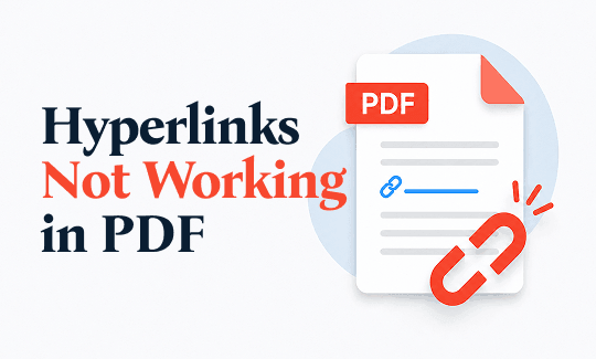 Hyperlinks Not Working in PDF? Here Are The Fixes You Need