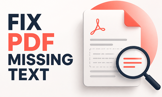PDF Missing Text? Here&#8217;s Why It Happens &amp; How to Fix It