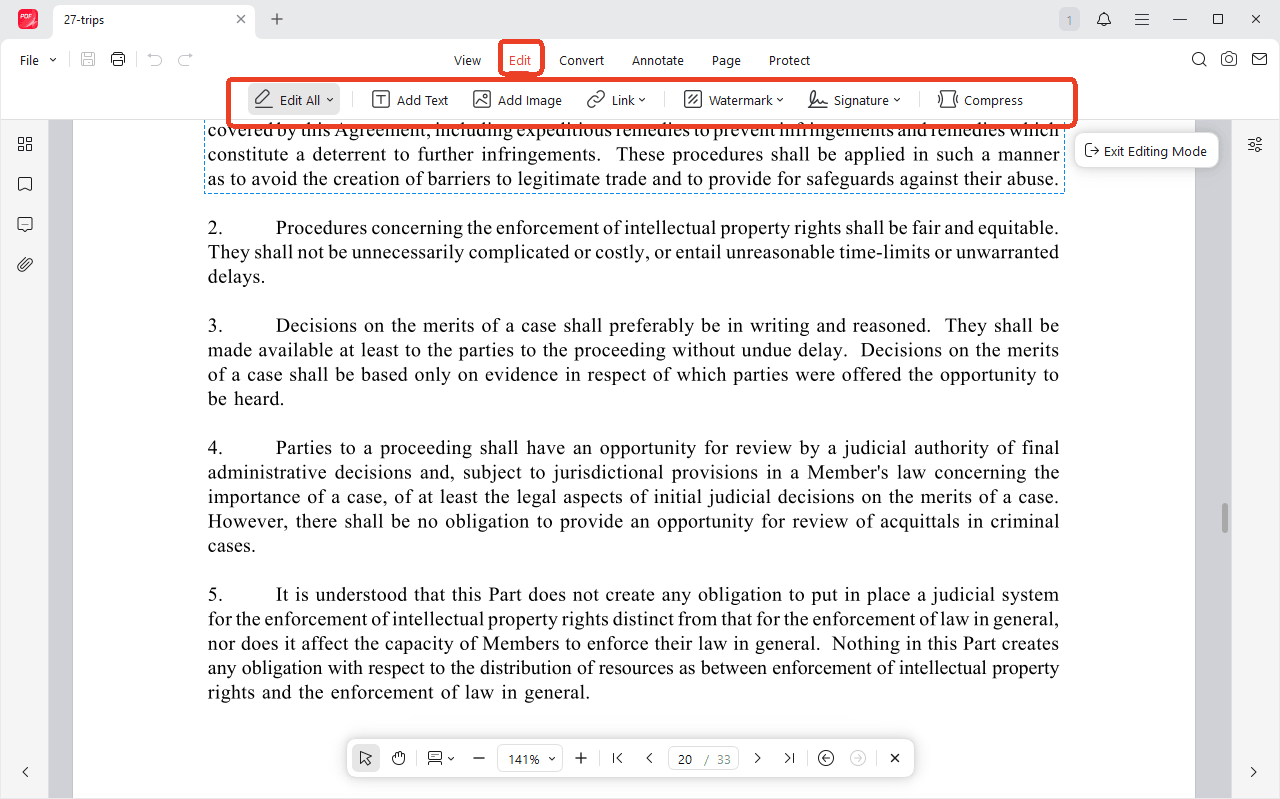JOPDF editor offline