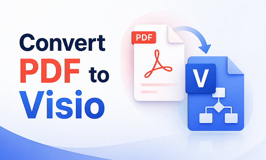 How to Convert PDF to Visio: 4 Reliable Methods