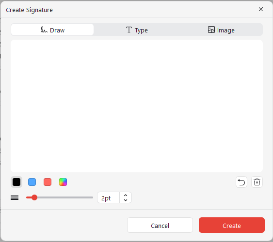 create signature with jopdf
