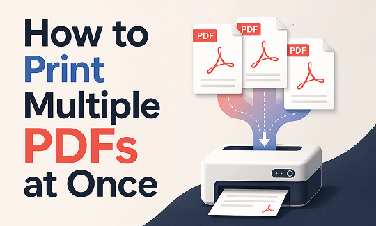 How to Print Multiple PDFs at Once on Windows & Mac